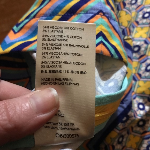 Maeve Anthropologie Multi-Colored Geometric Shorts, NWT, 14 - Picture 12 of 12